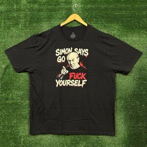 George Carlin x Simon Says graphic T-shirt. Size 2X